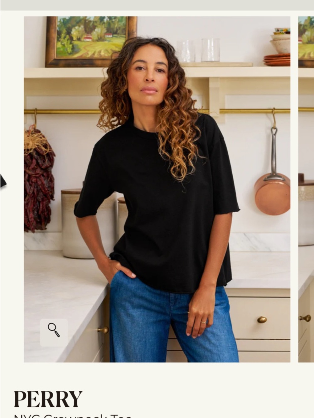 Frank & Eileen Black Short Sleeve Tee